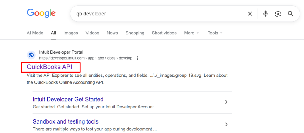 Quickbooks integration