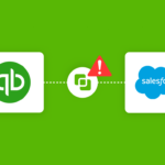 CRM accounting integration connecting Salesforce and QuickBooks to automate business data.