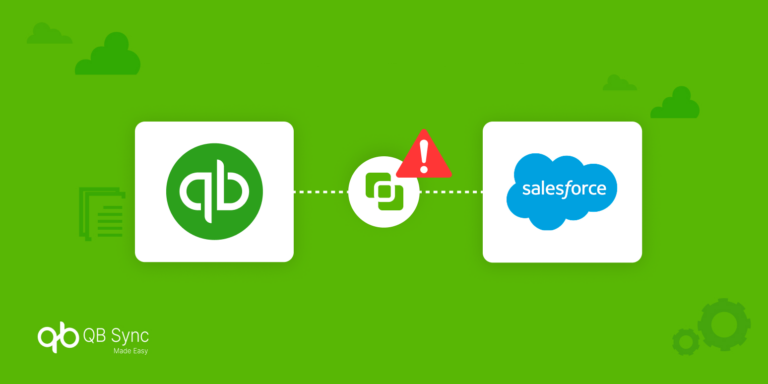 CRM accounting integration connecting Salesforce and QuickBooks to automate business data.